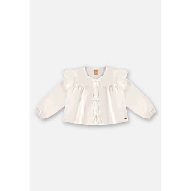 Bata Infantil Feminino em Tricoline Up Baby