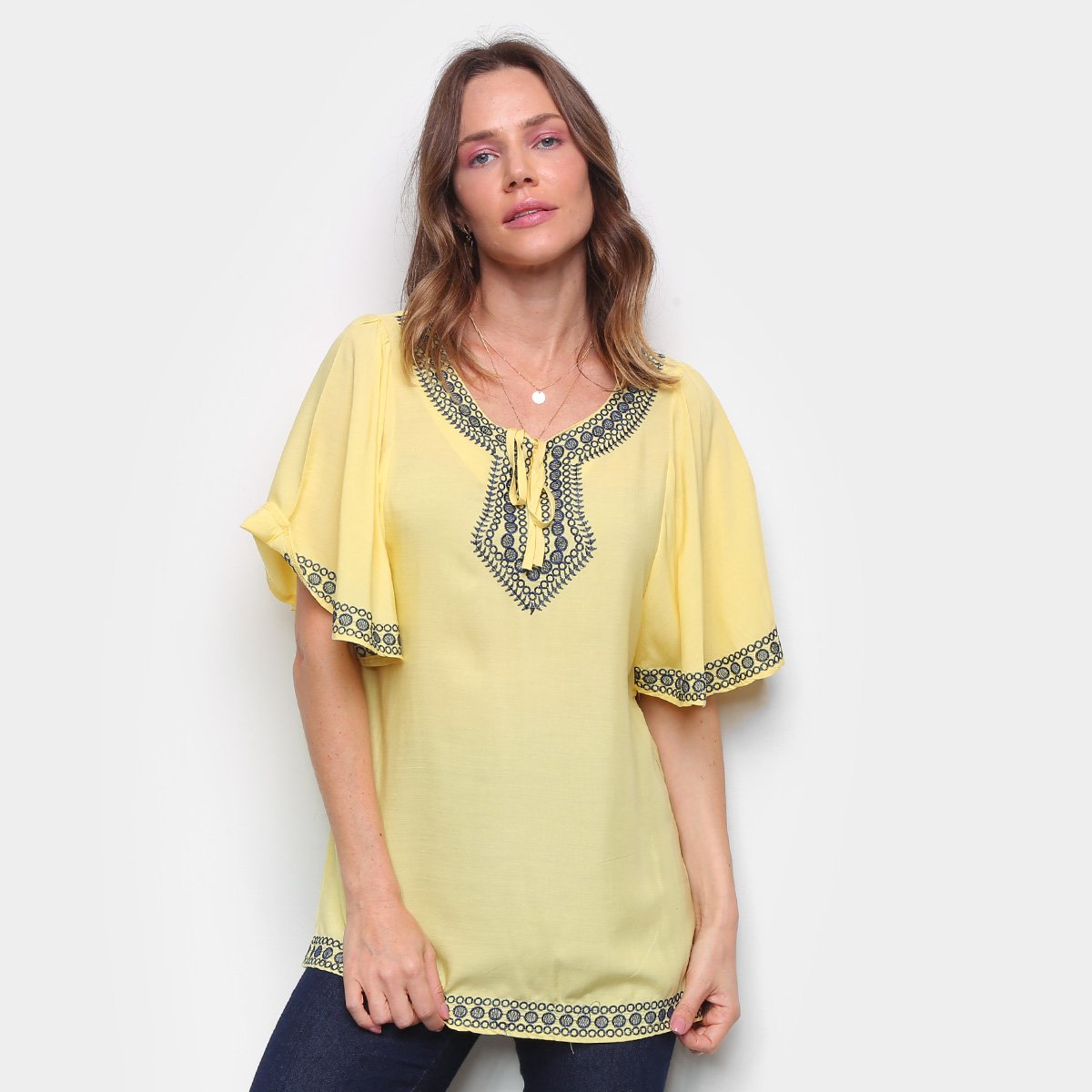 batas bordadas femininas