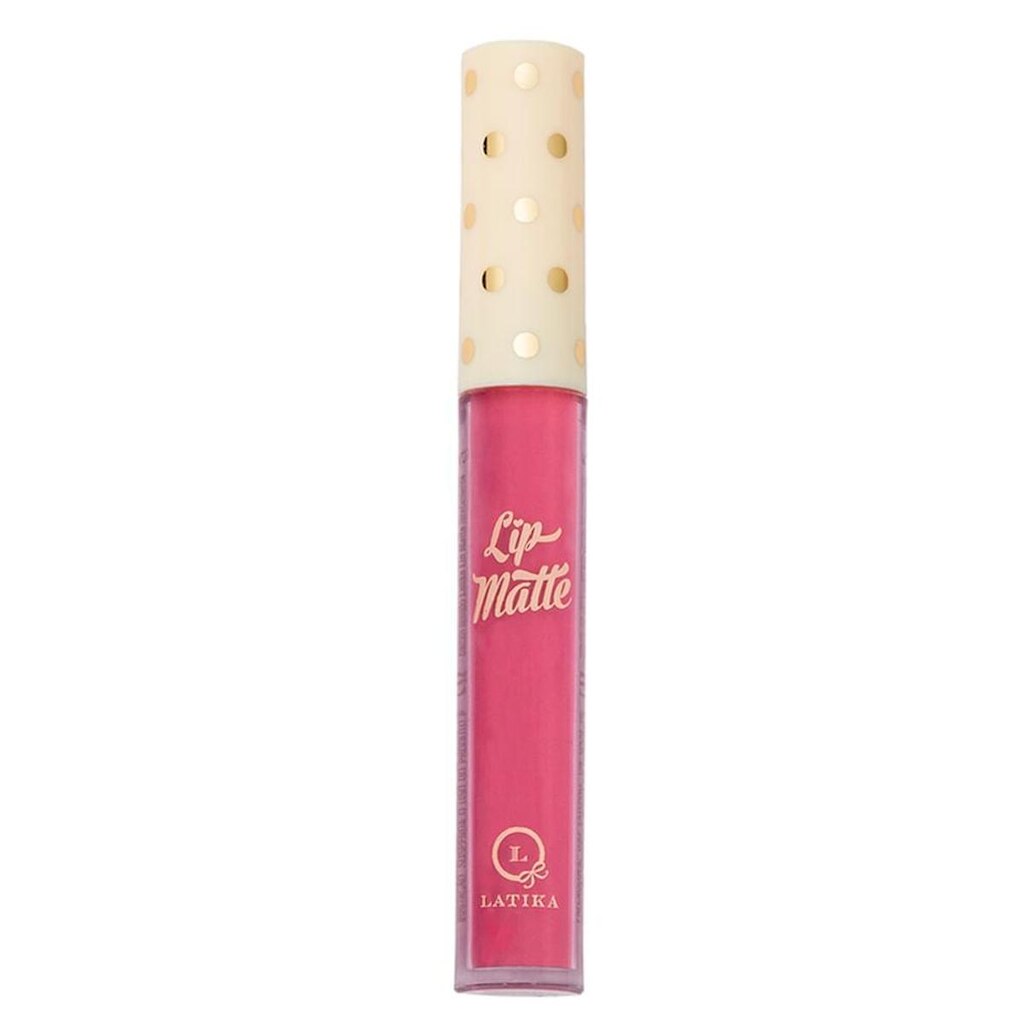 Batom Líquido Latika Lip Matte 4ml Nº 6 Rosa