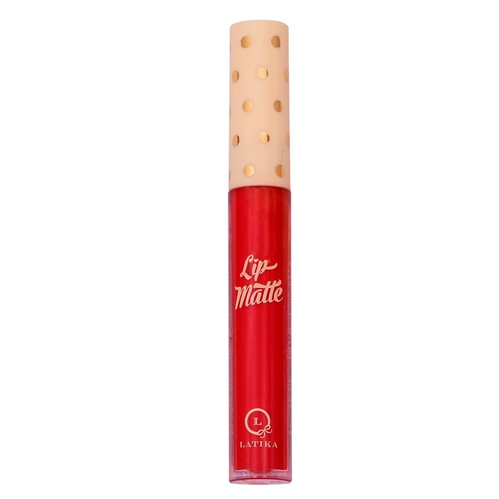 Batom Líquido Latika Lip Matte 4Ml Nº25 - Vermelho