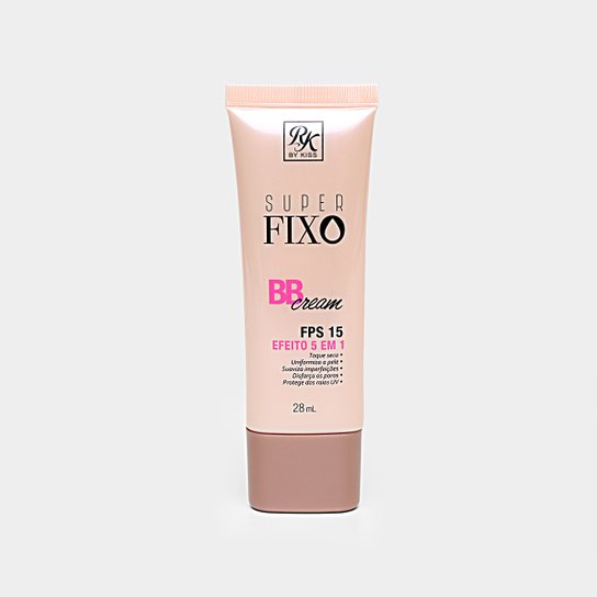 BB Cream RK By Kiss Super Fixo Cor 02 Médio 28ml - Incolor