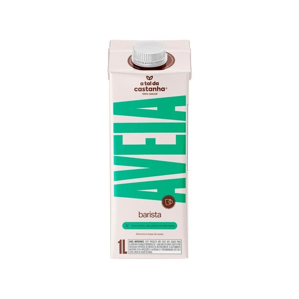 Bebida Vegetal de Aveia A Tal da Castanha Barista 1L