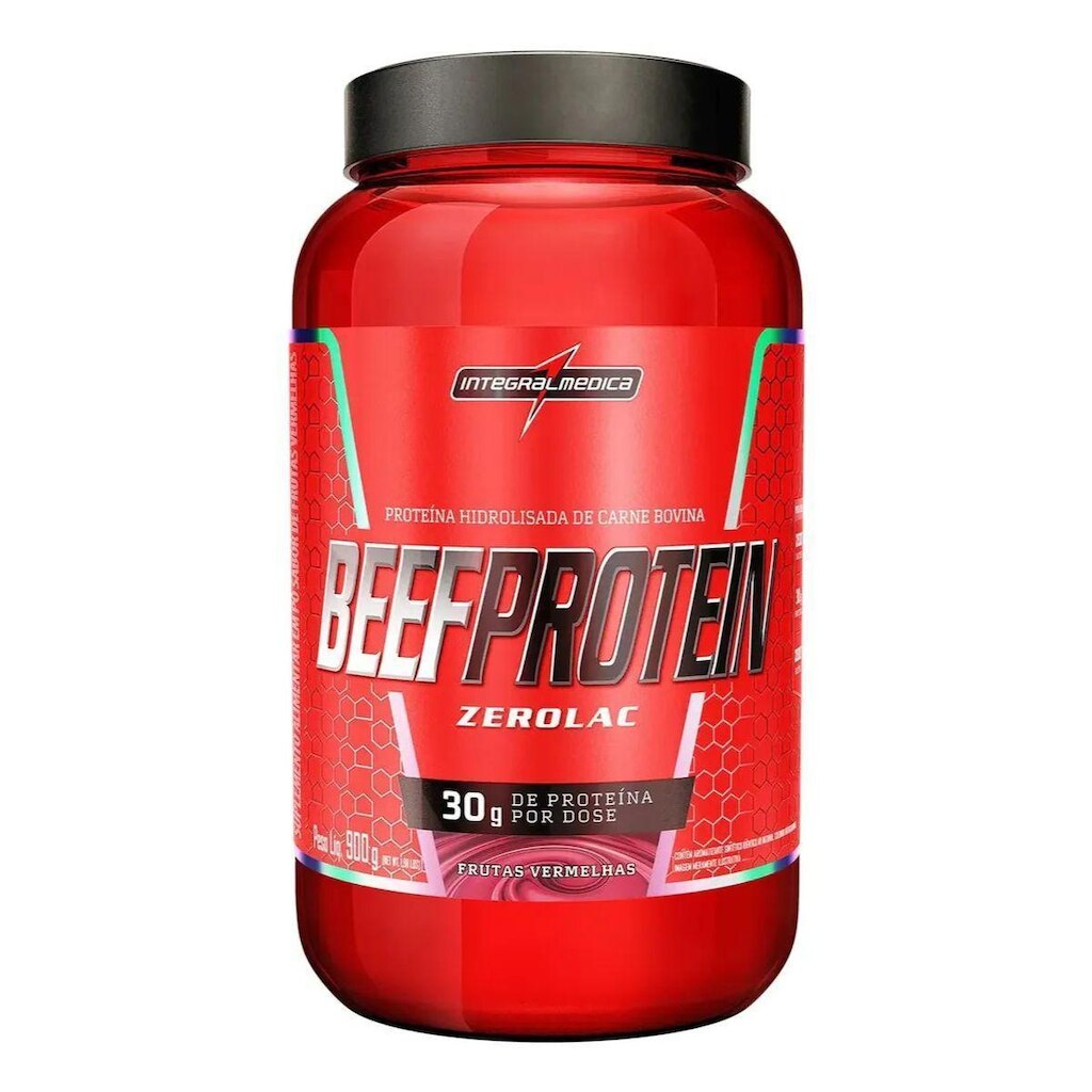 Beef Protein 900Gr Integralmedica (Frutas Vermelhas)