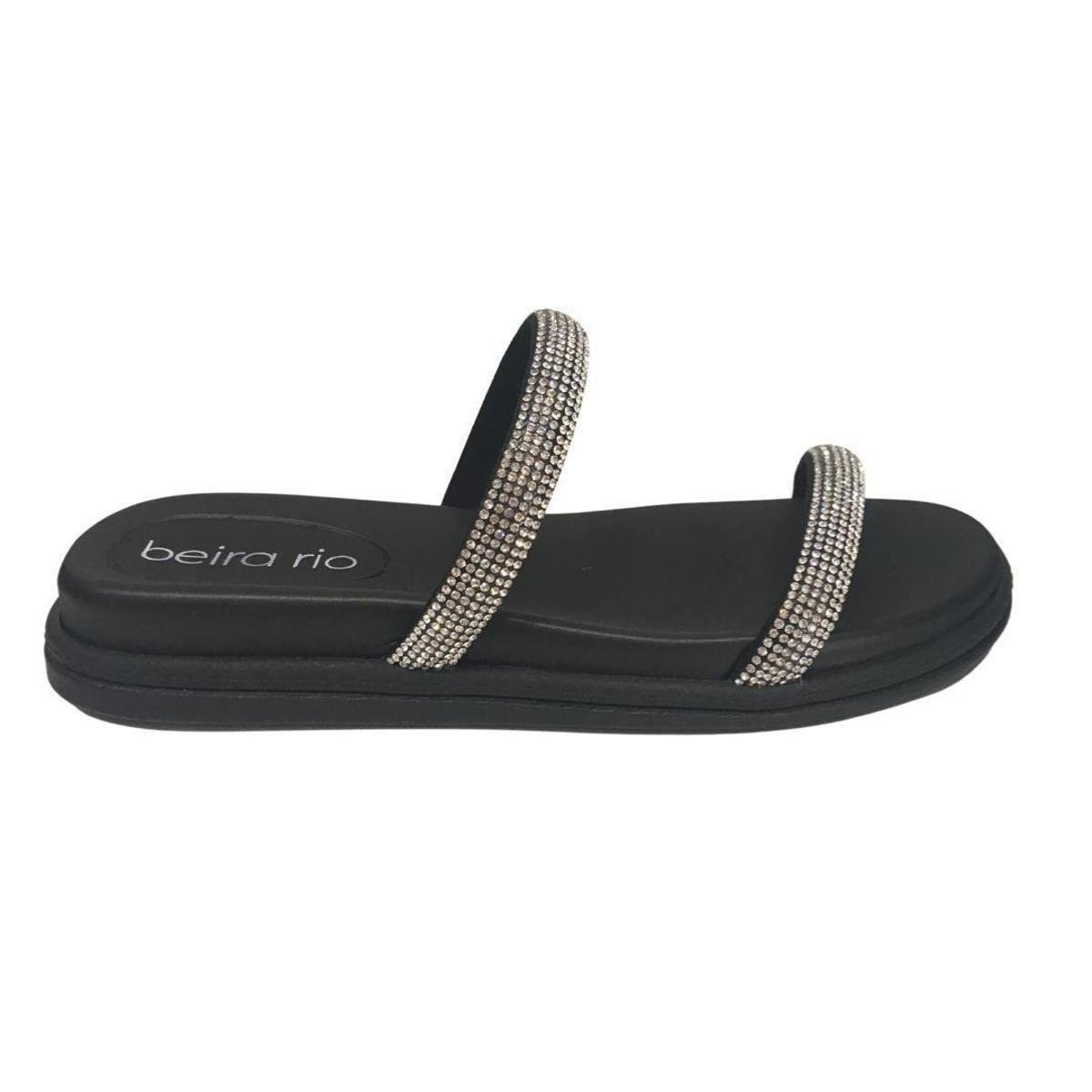 BEIRA RIO SANDALIA 8488.105 - Preto Menor preço em BEIRA RIO SANDALIA 8488.105 - Preto
