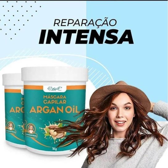 Belkit Argan Oil - Máscara de Restauração e Luminosidade 1kg