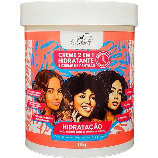 Belkit Creme 2 em 1 - Creme de Hidratação e Pentear 1kg
