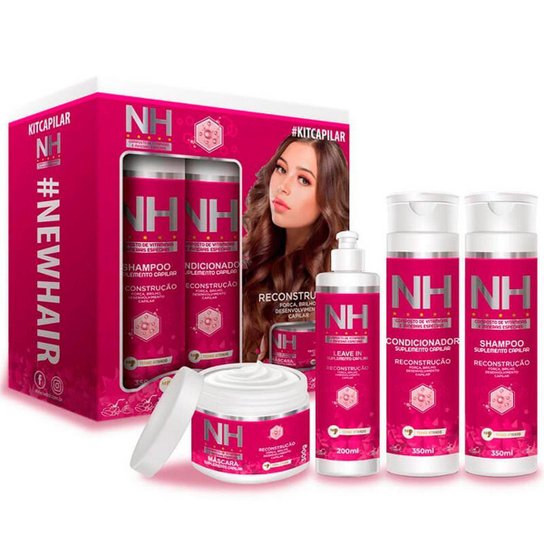 Belkit NH New Hair - Kit Reconstrução Capilar Completo (5 Produtos)