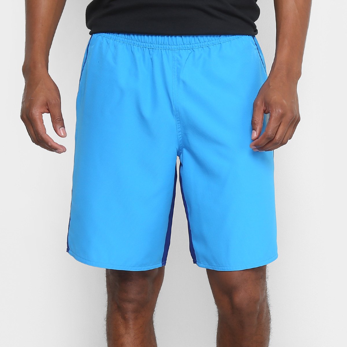 Bermuda Adidas Ripstop Masculina - Azul e Preto Menor preço em Bermuda Adidas Ripstop Masculina - Azul e Preto