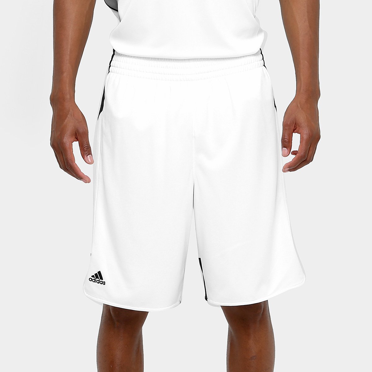 Bermuda adidas branca com bolso Clearance