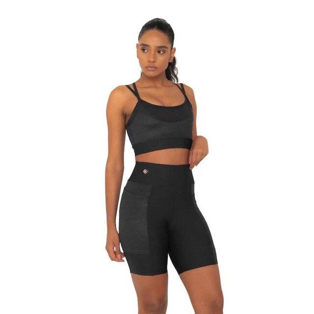 Bermuda Amei Sport Tempo com Bolso