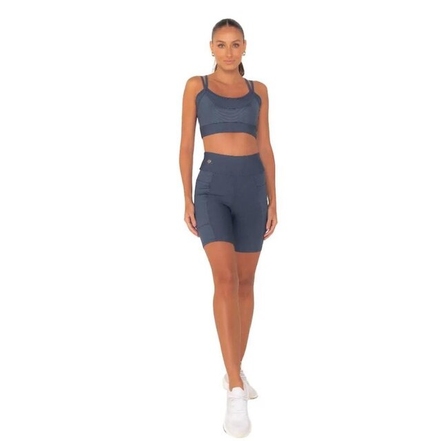 Bermuda Amei Sport Tempo com Bolso