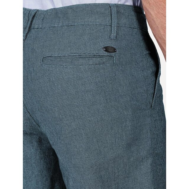 Bermuda Aramis Chino Cotton Sarja Cadarço Azul Mescla