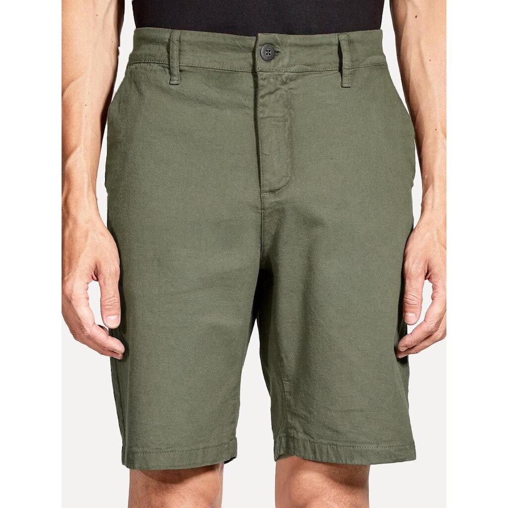 Bermuda Aramis Masculina Chino Canvas Verde Militar