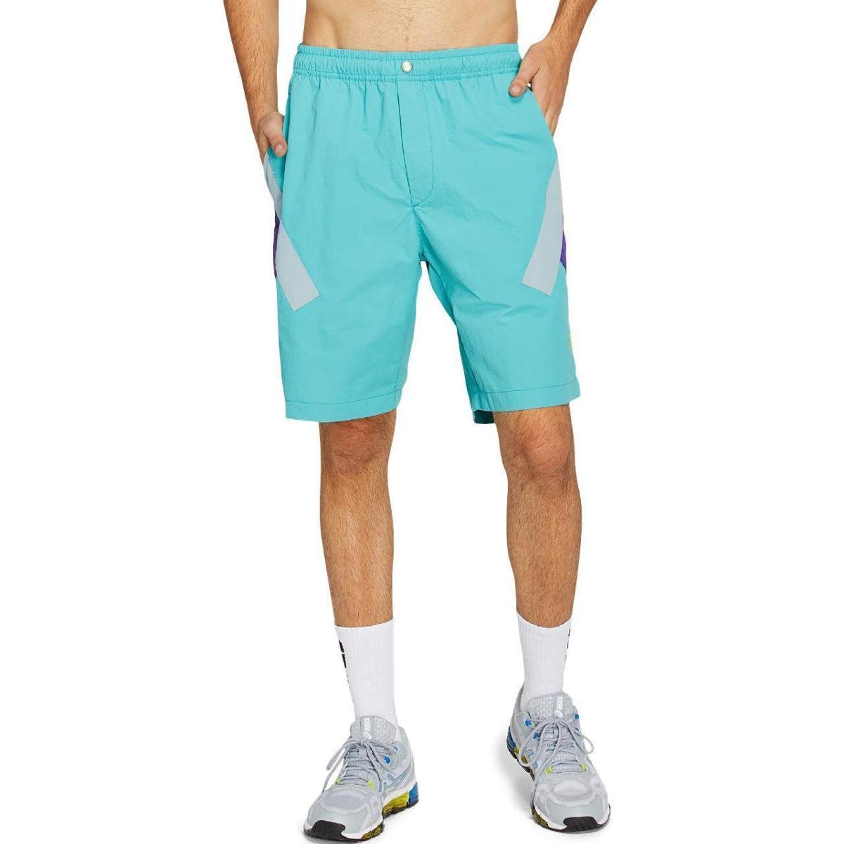 Bermuda Asics Breathe Masculina - Azul Menor preço em Bermuda Asics Breathe Masculina - Azul