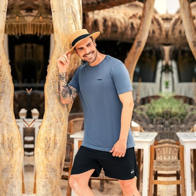 Bermuda Banho Shorts Praia Várias Opções Qualidade Premium Com Elastano Hammer