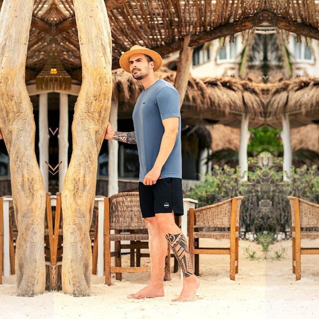 Bermuda Banho Shorts Praia Várias Opções Qualidade Premium Com Elastano Hammer