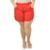 Bermuda bela especial plus size fenomenal Branco 52 - Vermelho
