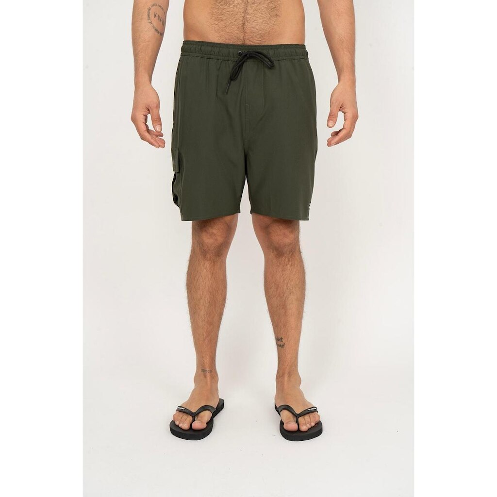 Bermuda Billabong Throw On Hybrid Verde Militar