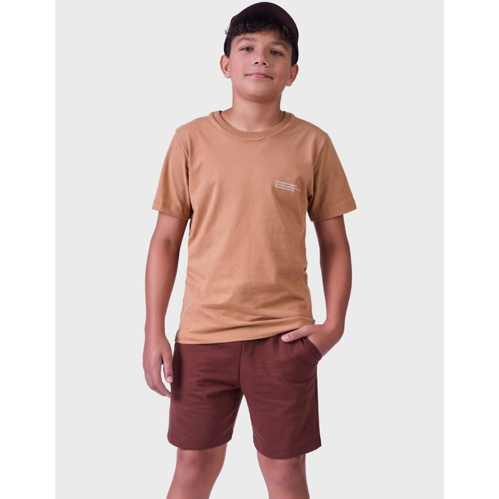 Bermuda Bolso Funcional Moletinho Elegante Estilo Conforto Com Moda Verão Masculino 4 a 18