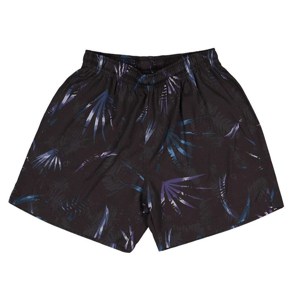 Bermuda Boxer Infantil Tactel Essencial Ogochi Folhas