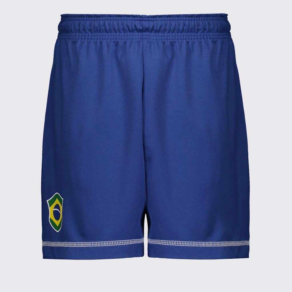 Bermuda Brasil Castanha Juvenil