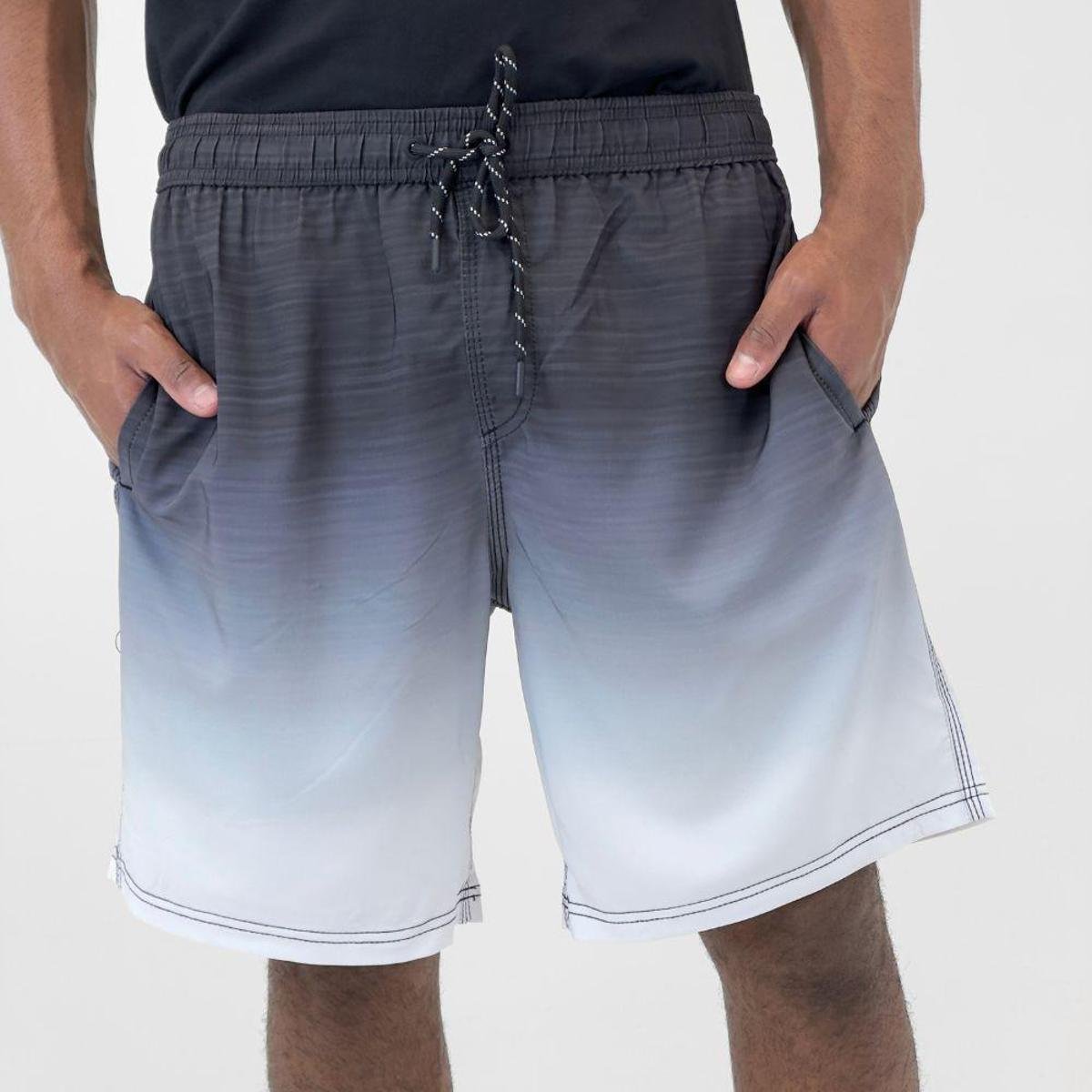 Bermuda Broken Rules Degradê Microfibra Masculina Menor preço em Bermuda Broken Rules Degradê Microfibra Masculina