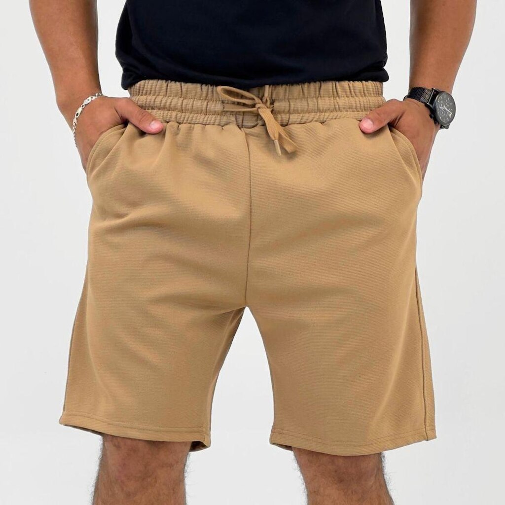 Bermuda Broken Rules em Tecido Masculina