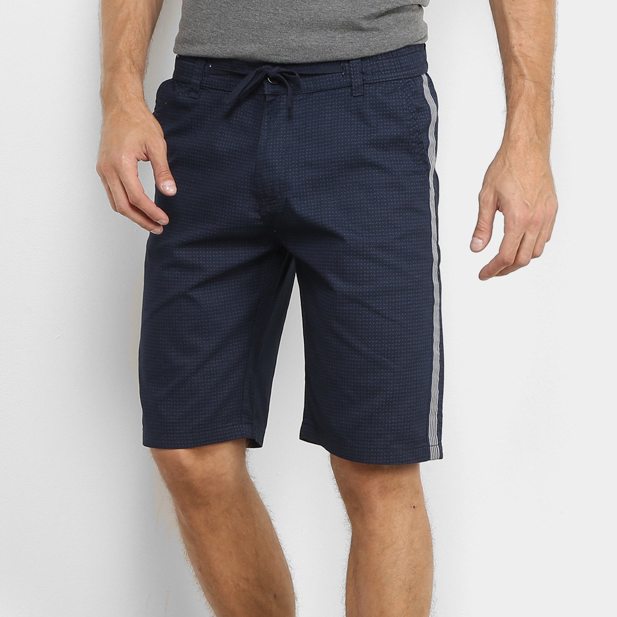 Bermuda Broken Rules Masculina - Marinho Menor preço em Bermuda Broken Rules Masculina - Marinho