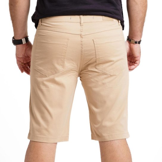 Bermuda California Prime Cós Bolso Redondo Masculina