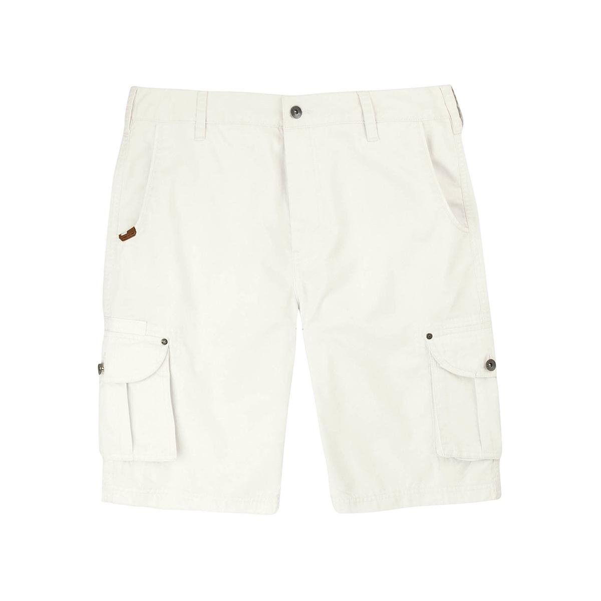 Bermuda masculina cargo em tecido de algodão Clearance