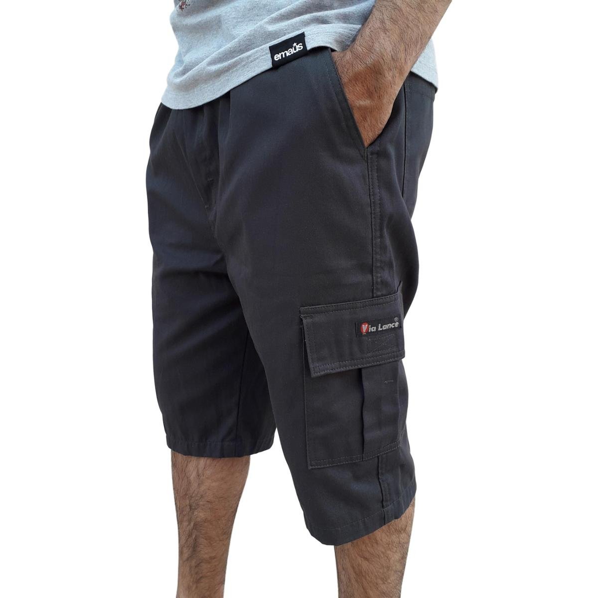 Bermuda Cargo Masculina 6 Bolsos Lateral Skate Militar é ruim? Bermuda Cargo Masculina 6 Bolsos Lateral Skate Militar é boa?