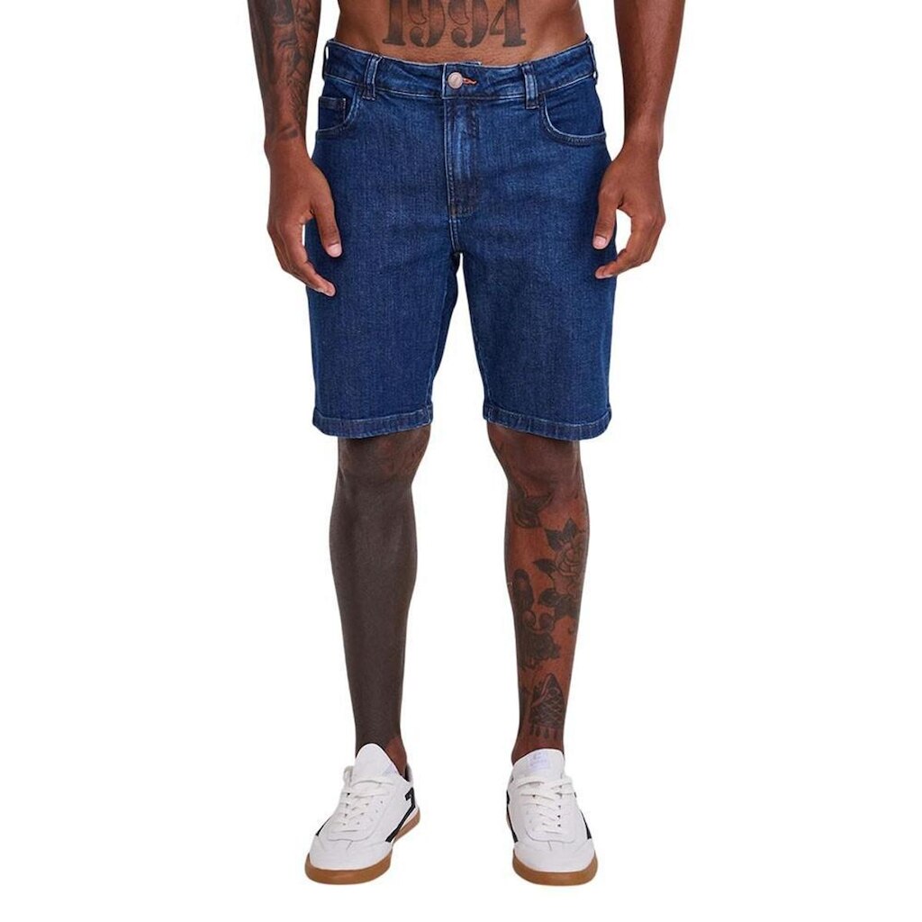Bermuda Colcci Jeans Davi Azul Escura Masculina