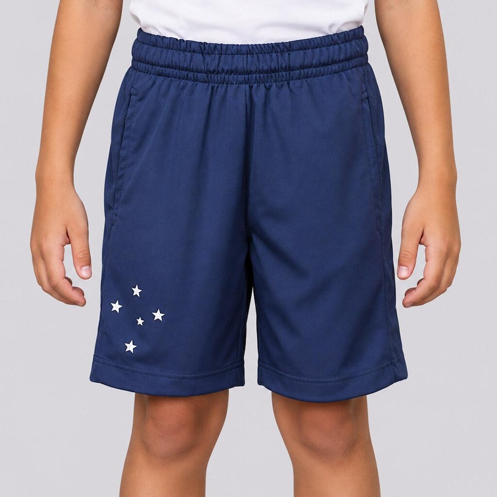 Bermuda Cruzeiro Crux Juvenil Azul