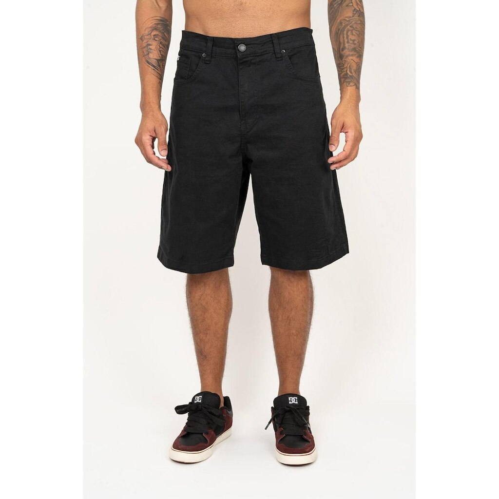 Bermuda DC Shoes Baggy Black Preto -Preto-40