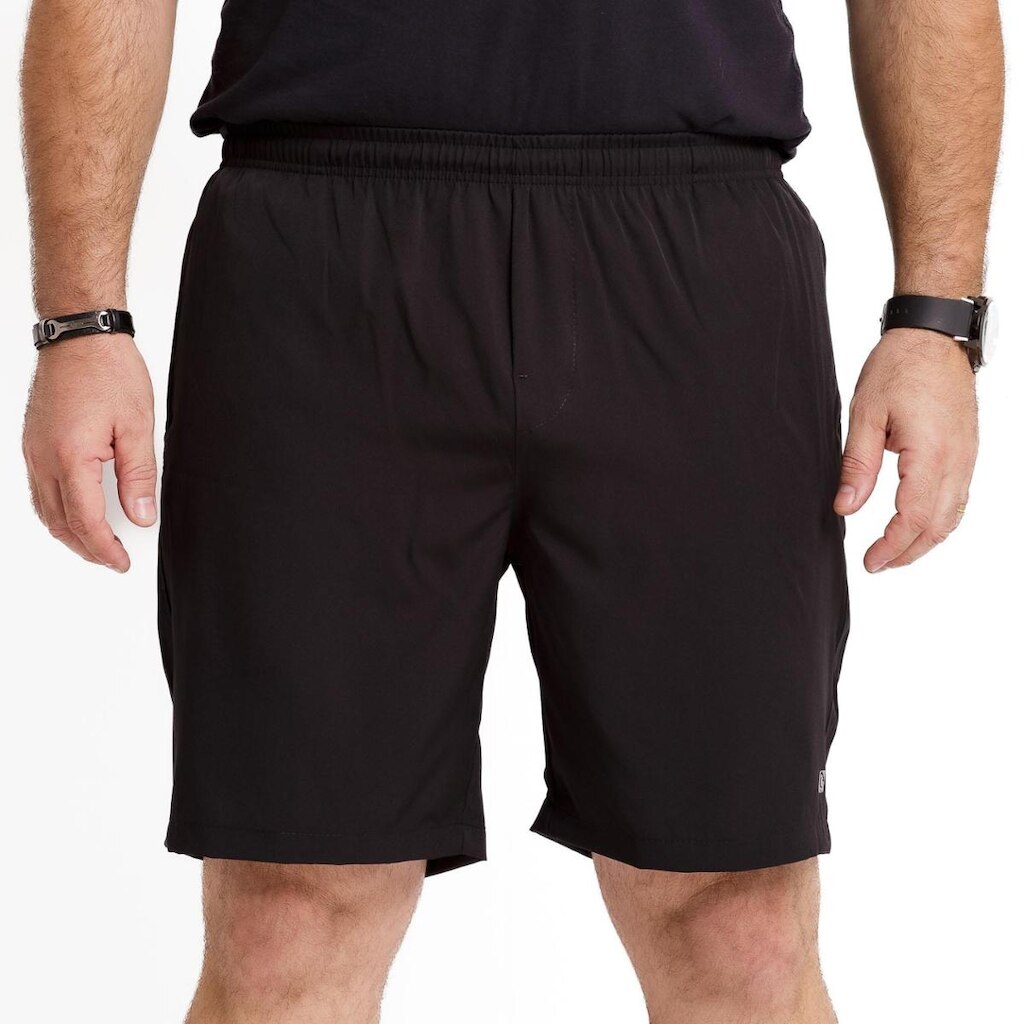 Bermuda de Elástico Sport Tactel com Elastano California Prime Preto 512