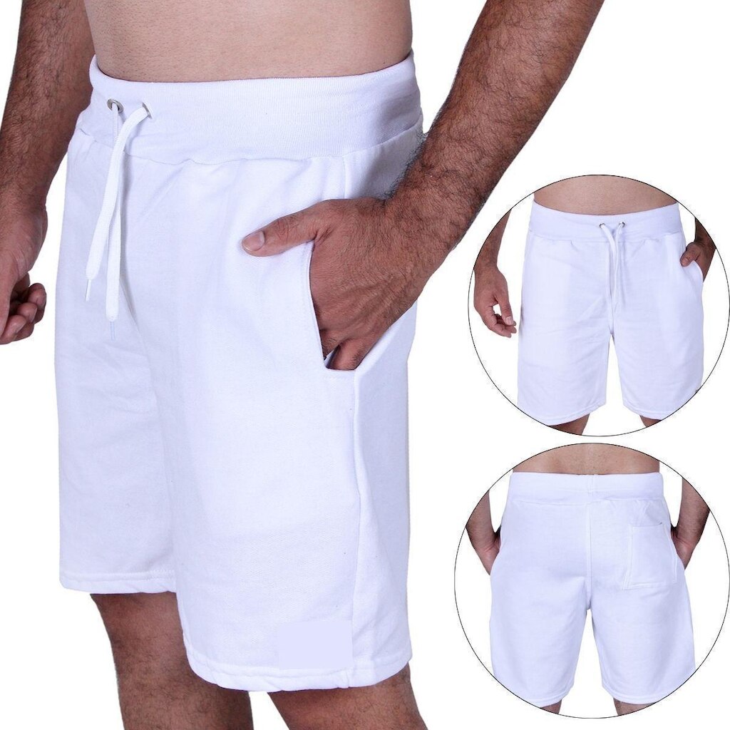 Bermuda De Moletom Masculino Shorts Moleton