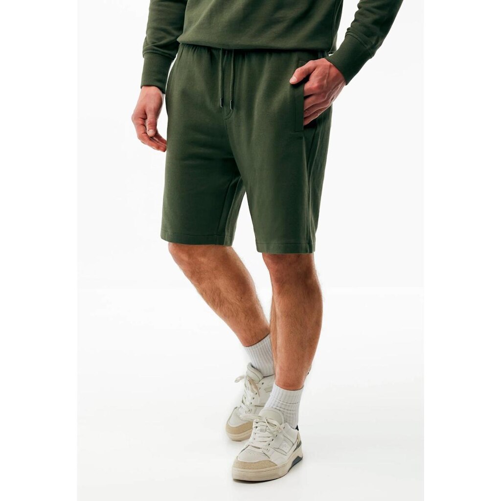Bermuda de Moletom Slim Fitness Moda Masculina Casual