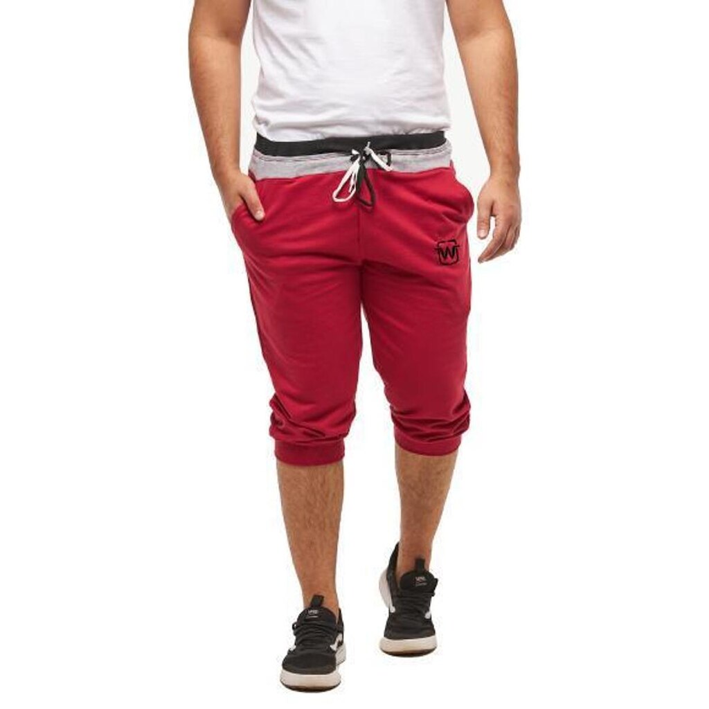 Bermuda de Moleton Masculina Saruel Skinny Sport Dance WB1