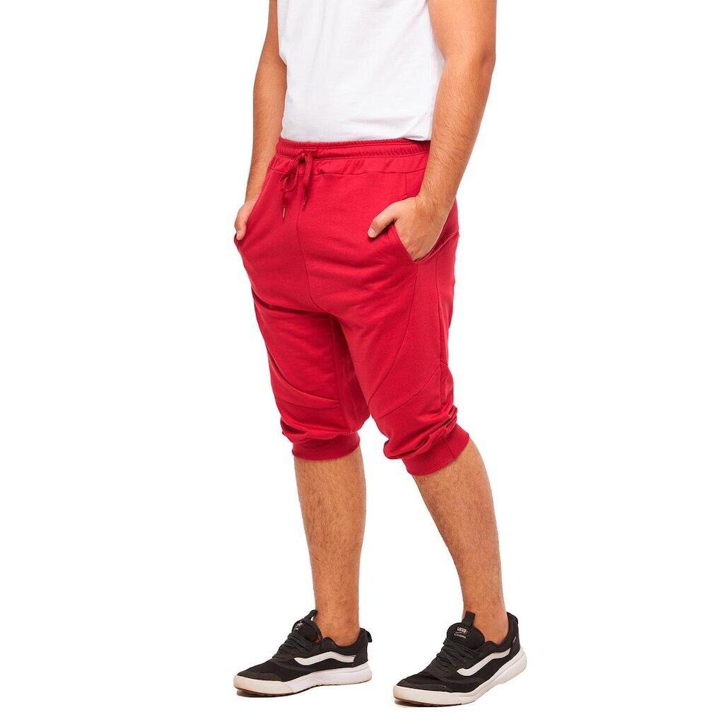 Bermuda De Moleton Masculina Skinny Saruel Fitness