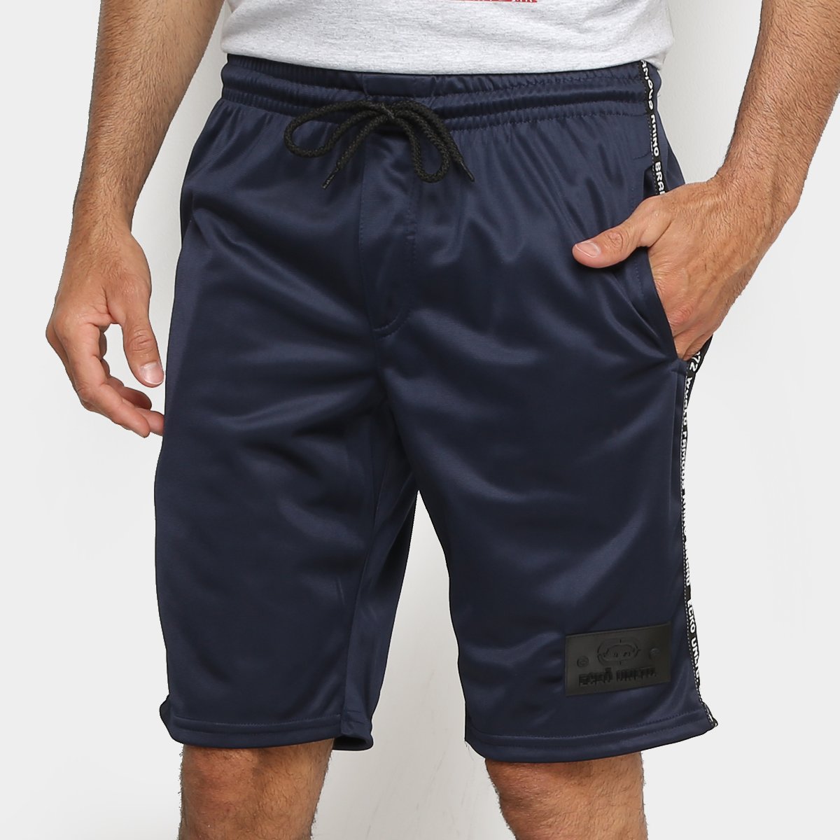 Bermuda Ecko Active Masculina - Marinho Menor preço em Bermuda Ecko Active Masculina - Marinho