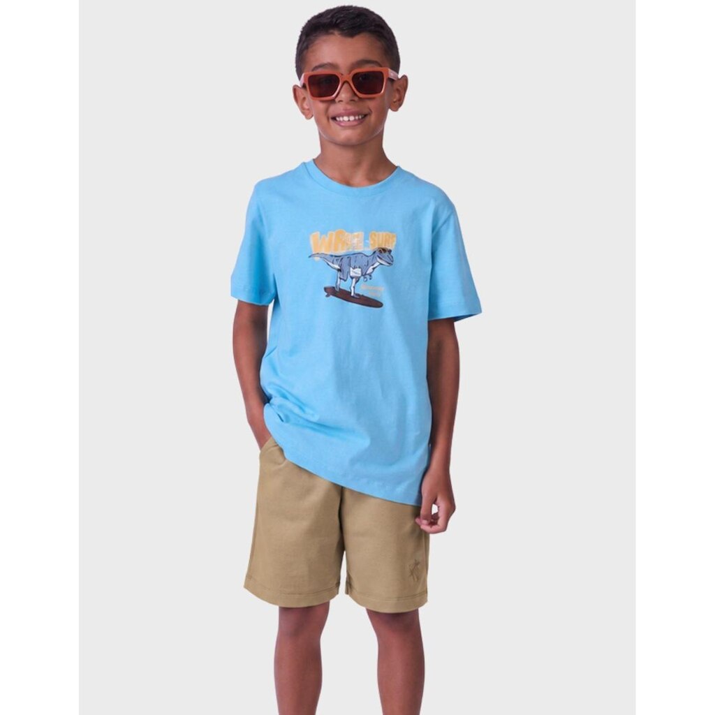 Bermuda Elegante Moletinho Estilo Conforto Com Moda Verão E Bolso Funcional Menino 1 a 3