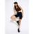 Bermuda Esportiva Feminina Biker com Fio LYCRA® - Grafite