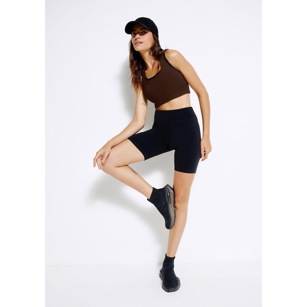 Bermuda Esportiva Feminina Biker com Fio LYCRA®