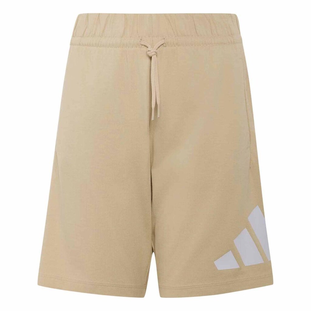BERMUDA ESSENTIALS BIG LOGO KQ7804 - BEGE/BRANCO 7/8A