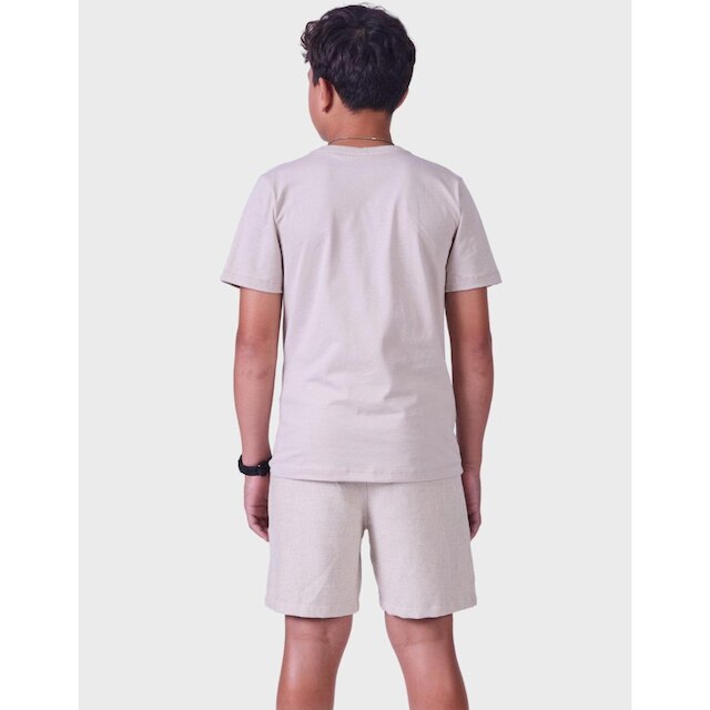 Bermuda Estilo Luxo Alfaiataria Com Bolso Usável Moda Verão Tropical Diário Masculino 12 a 18