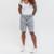 Bermuda Feminina Jhorts Short Longo Moda Tendência Europa - Cinza