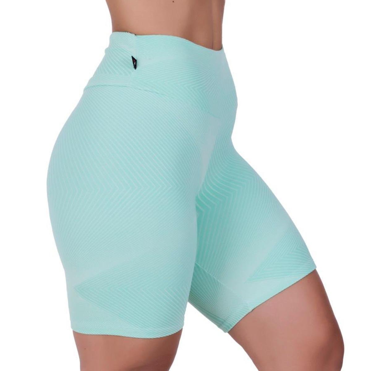 Bermuda Fitness Feminina Meia Coxa Jacquard Relevo Orbis Menor preço em Bermuda Fitness Feminina Meia Coxa Jacquard Relevo Orbis