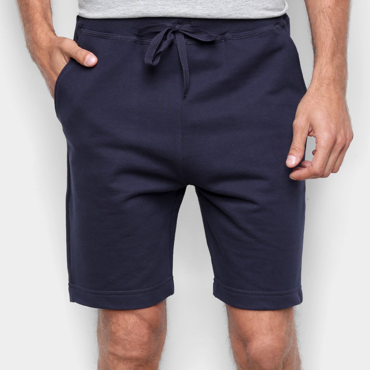 Bermuda Hering Moletom Masculina - Azul Escuro é ruim? Bermuda Hering Moletom Masculina - Azul Escuro é boa?