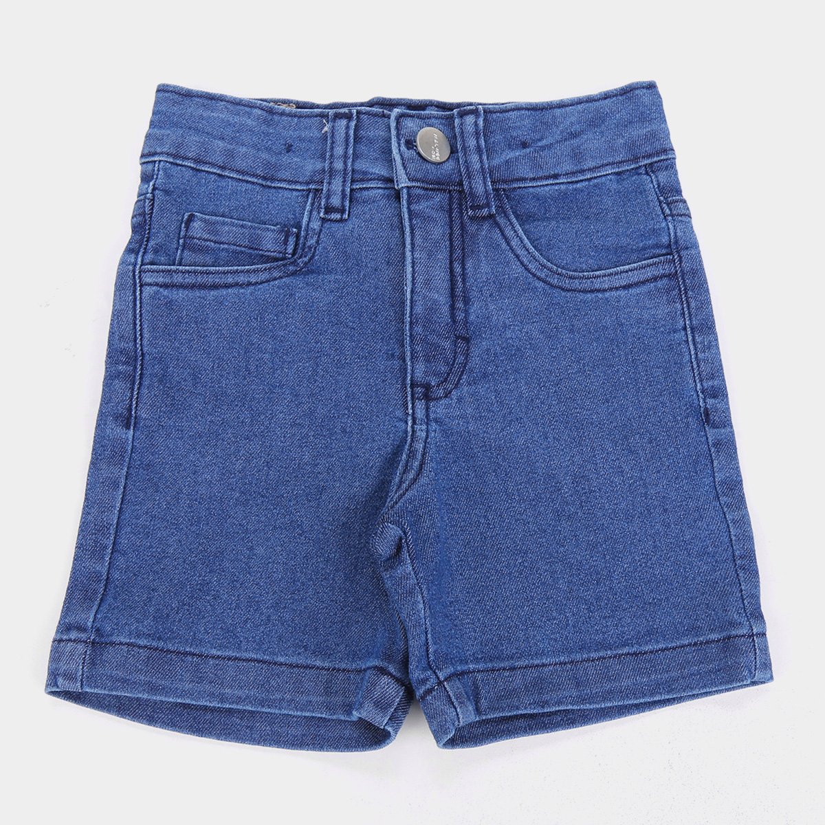 Bermuda Infantil Jeans Malwee Básica Masculina - Jeans Menor preço em Bermuda Infantil Jeans Malwee Básica Masculina - Jeans