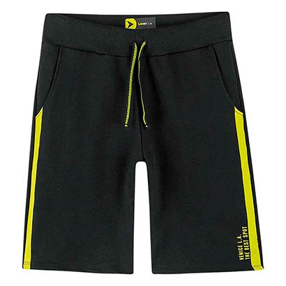 Bermuda Infantil Lemon Moletinho Menino - Masculino
